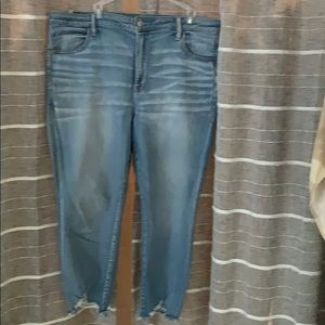 American Eagle super high rise jeggings